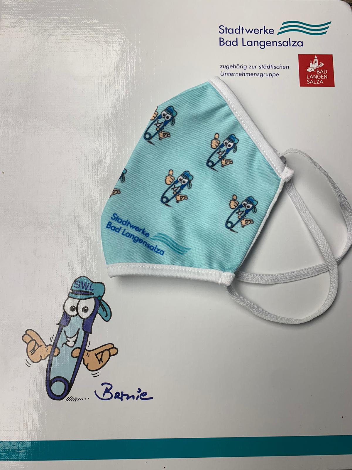 Bild Mund Nasen Maske