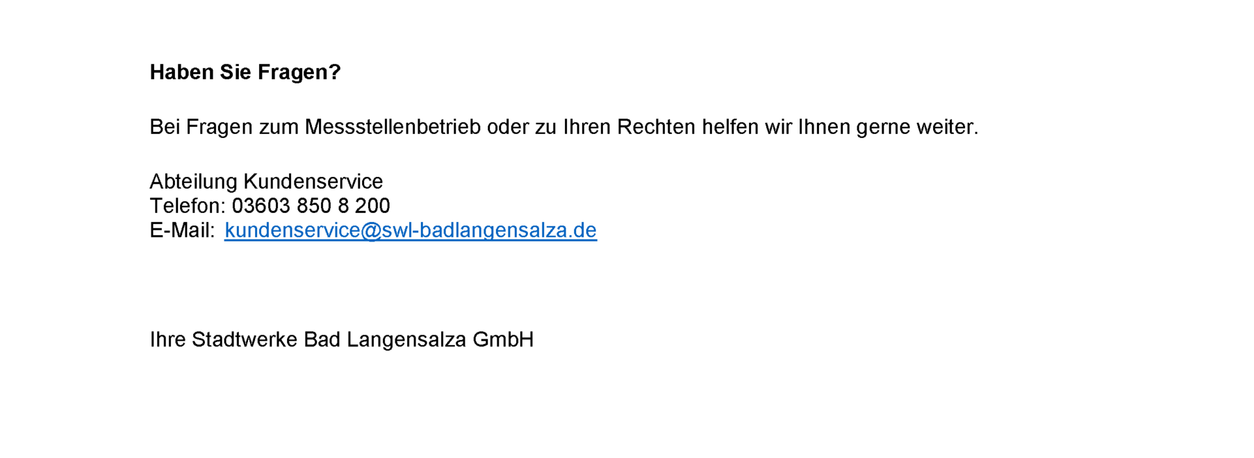 Stromzähler und Messstellenbetrieb Seite